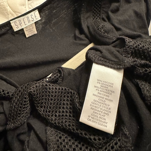 Nordstrom Spense Maxi Black Dress - Picture 4 of 4